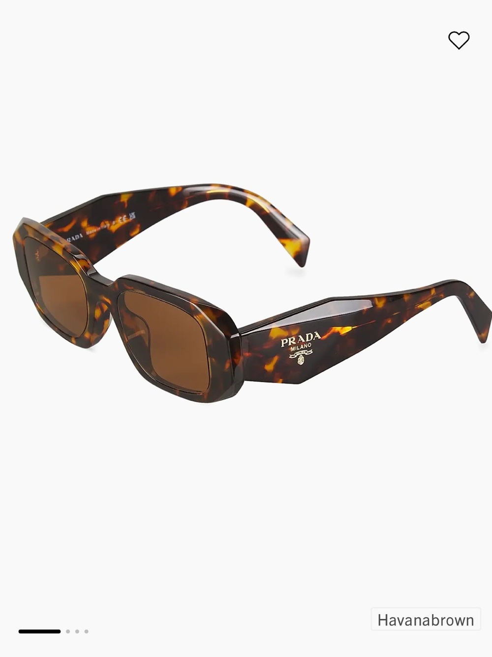 Prada Tortoiseshell Sunglasses